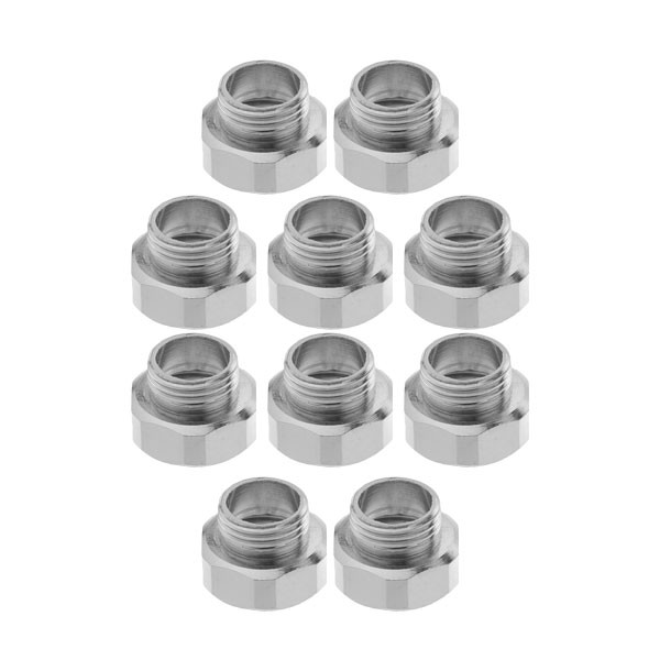 تبدیل شلنگ به شیر سرویس بهداشتی دینا مدل DN-hexagon بسته 10 عددی